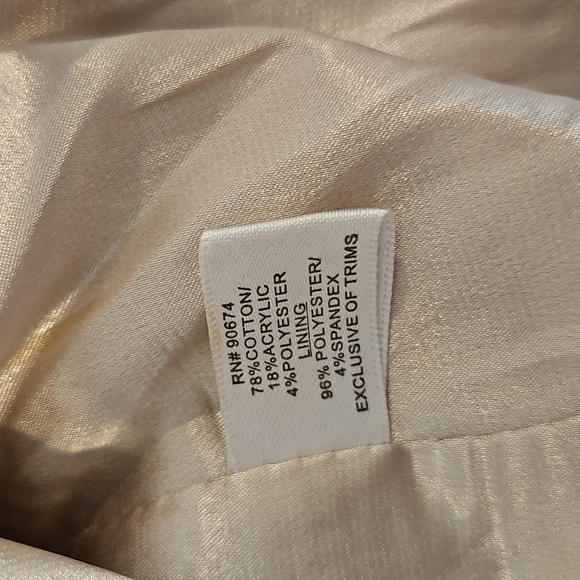 Boston Proper Suit Coat SZ 10 - Picture 7 of 7